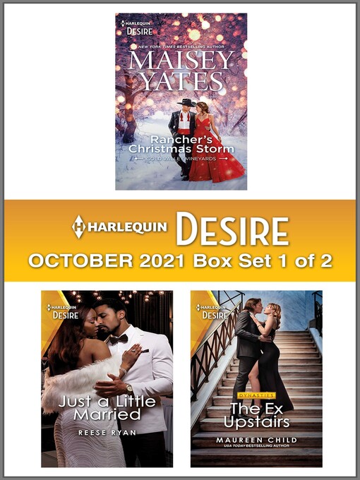 Cover image for Harlequin Desire October 2021--Box Set 1 of 2